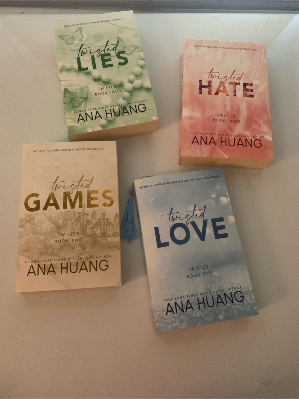 Twisted Series -Ana huang books